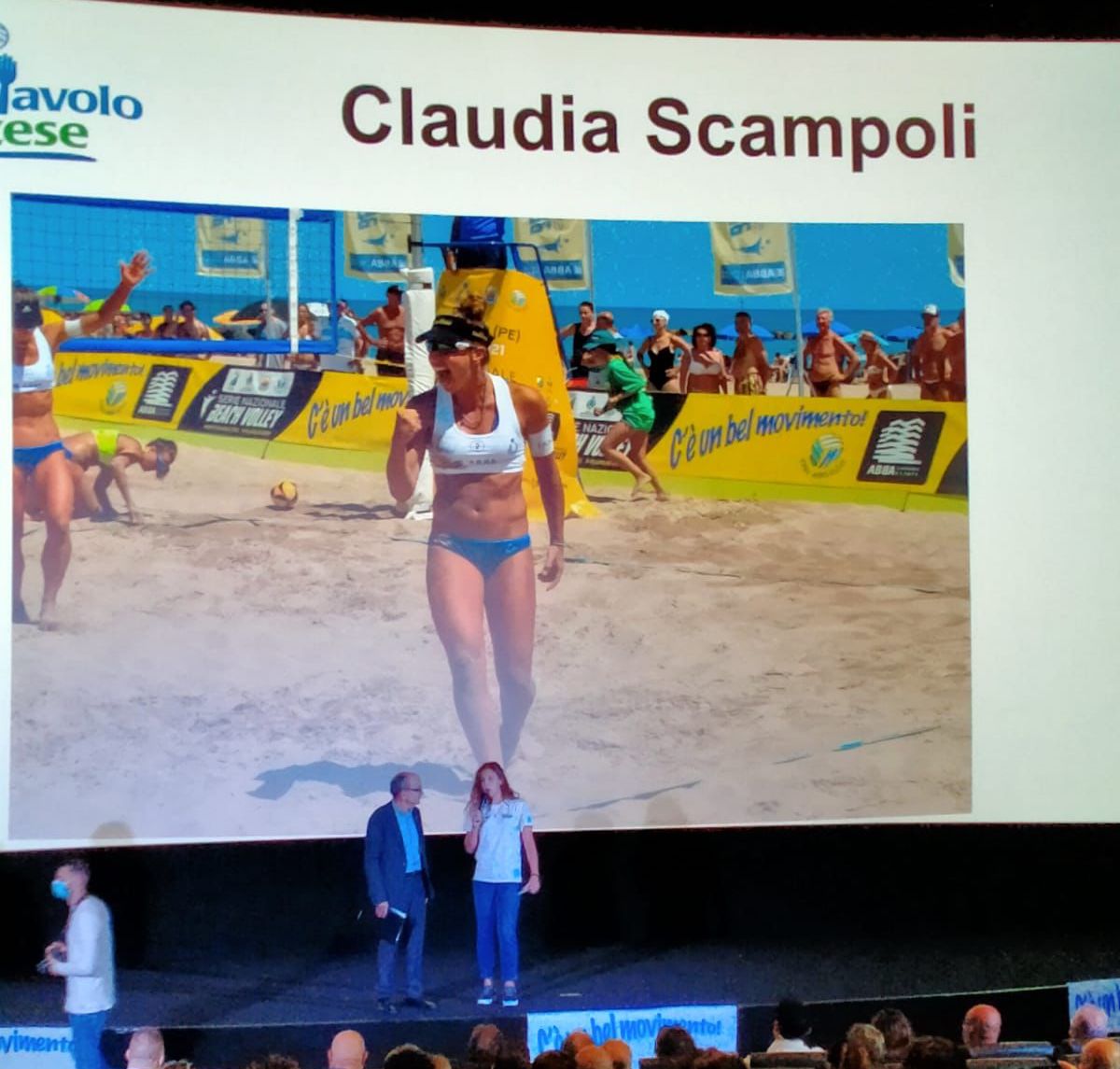 Il premio a Claudia Scampoli